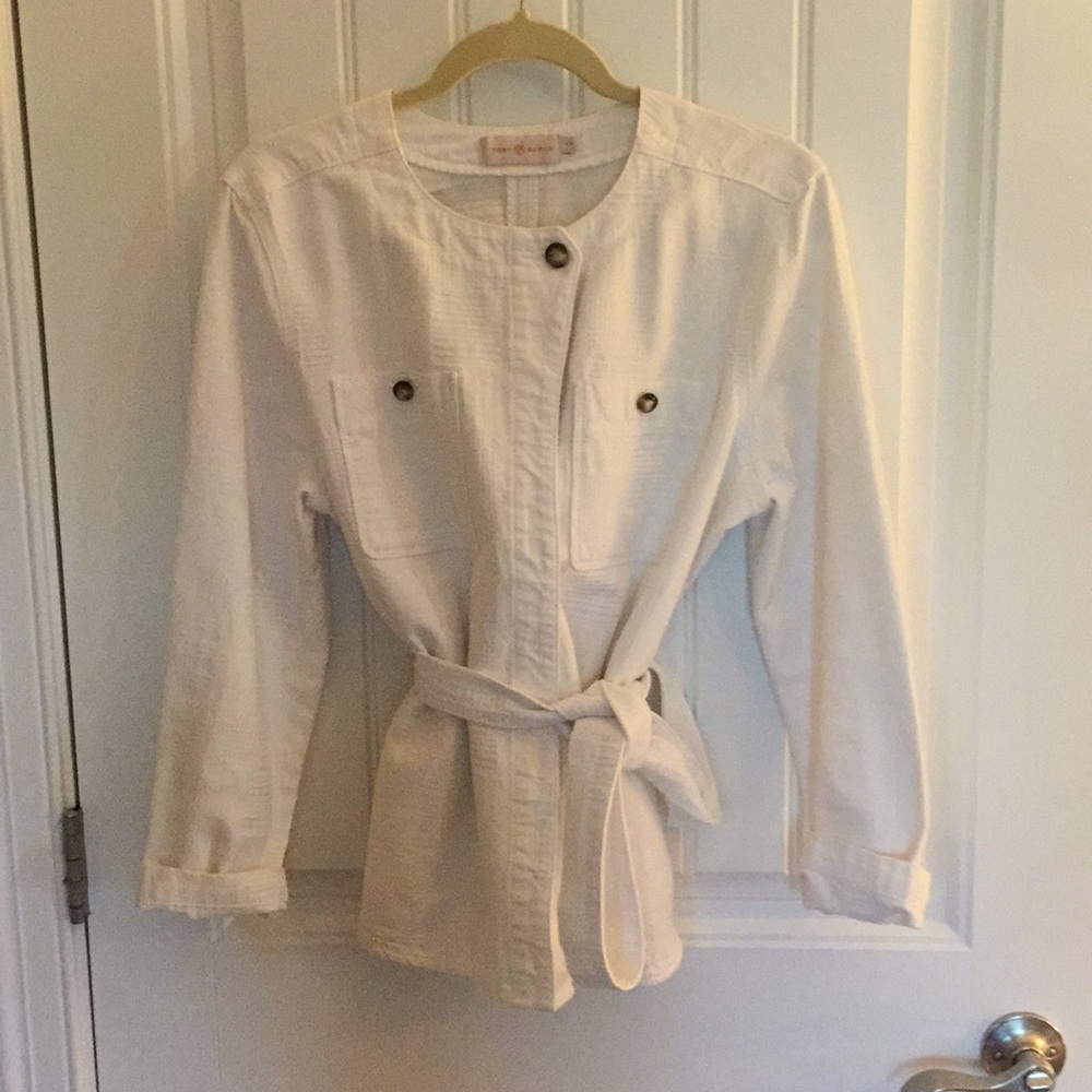 Tory Burch White Jacket